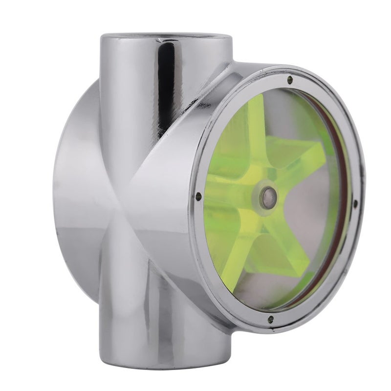 Hilitand Water Indicator,Tungsten Alloy G1/4" Standard Female to Female Thread Computer Water Cooling Indicator - Image 4